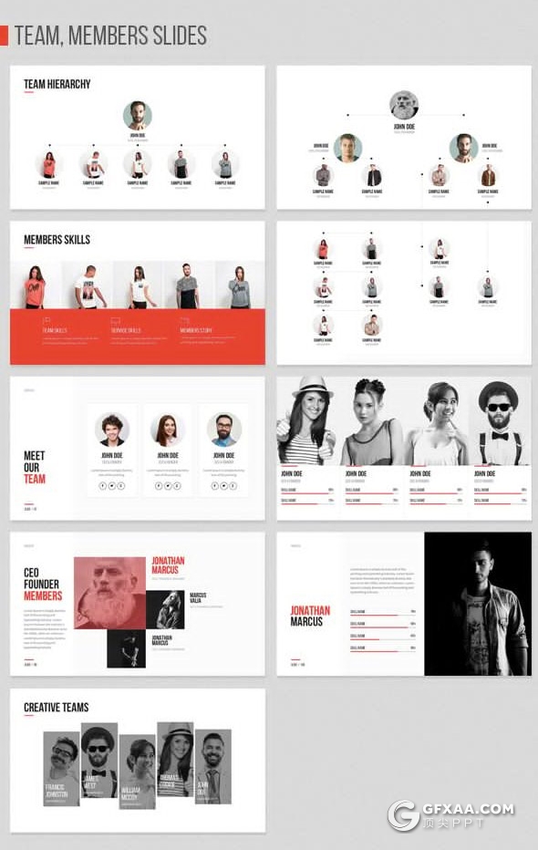 250页企业介绍商务信息图形流程图ppt国外高端商业计划企业布局工作汇报动画PPT模板 - 顶尖PPT