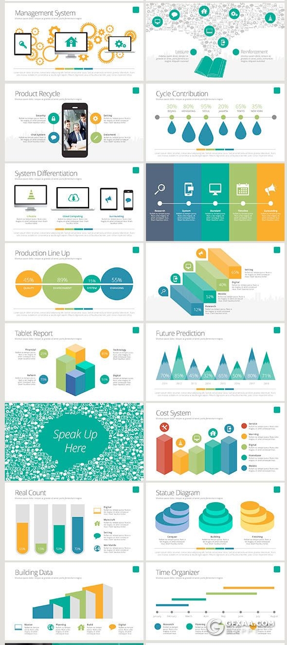 200页国外高品质动画ppt模板 16:9和4:3两种尺寸 商务信息图形企业介绍商业计划多用途PPT模板 - 顶尖PPT