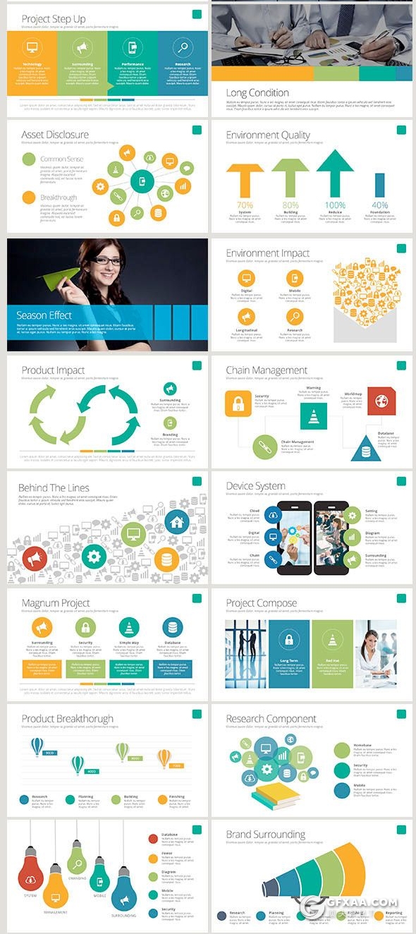 200页国外高品质动画ppt模板 16:9和4:3两种尺寸 商务信息图形企业介绍商业计划多用途PPT模板 - 顶尖PPT