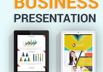 125页扁平化彩色工作总结汇报商务信息图形设计国外通用PPT模板 - 顶尖PPT