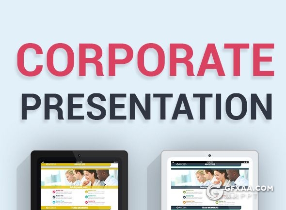 38页创意几何图形设计国外商务ppt模板10种主题配色 - 顶尖PPT