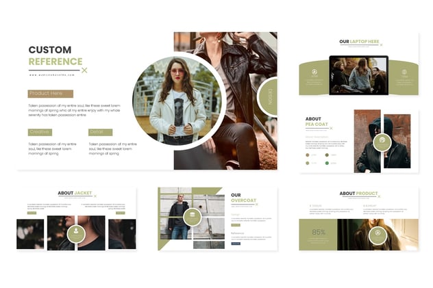 欧美商务风格企业简介keynote模板 - 顶尖PPT