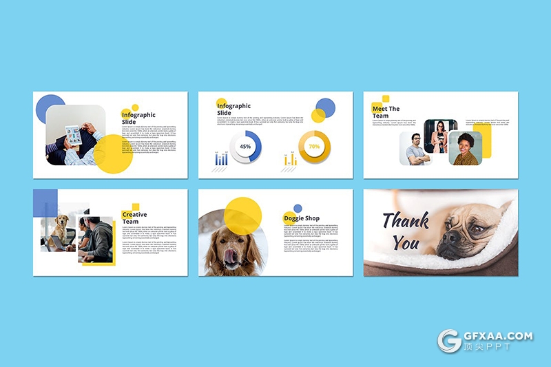 30页宠物主题Google slides模板宠物饲养宠物介绍多用途Google slides模板 - 顶尖PPT