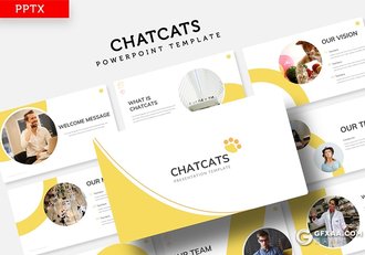 30页扁平化简约风格国外商务通用PPT模板5种主题配色 - 顶尖PPT