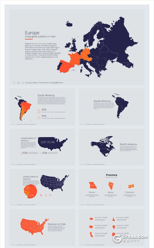 240多页国外高端商务PPT模板企业宣传介绍工作计划总结商业投资欧美通用PPT - 顶尖PPT