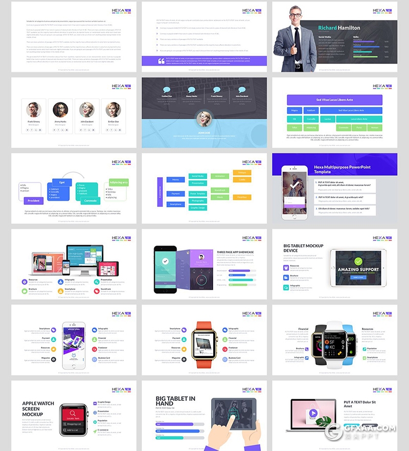 102页创意商务国外顶级ppt模板工作计划总结商业布局计划书PPT模板 - 顶尖PPT