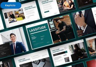 商业企业运营管理方案Keynote模板 - 顶尖PPT