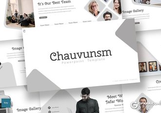 30页国外简约风格企业介绍工作介绍多用途keynote模板5种主题配色 - 顶尖PPT