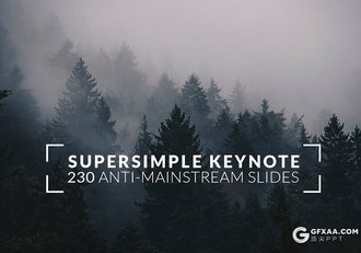 230页国外简约时尚模特写真服装展示keynote模板国外简约好看的keynote模板 - 顶尖PPT