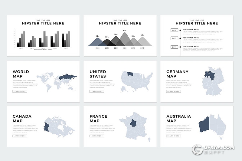 230页国外简约时尚模特写真服装展示keynote模板国外简约好看的keynote模板 - 顶尖PPT