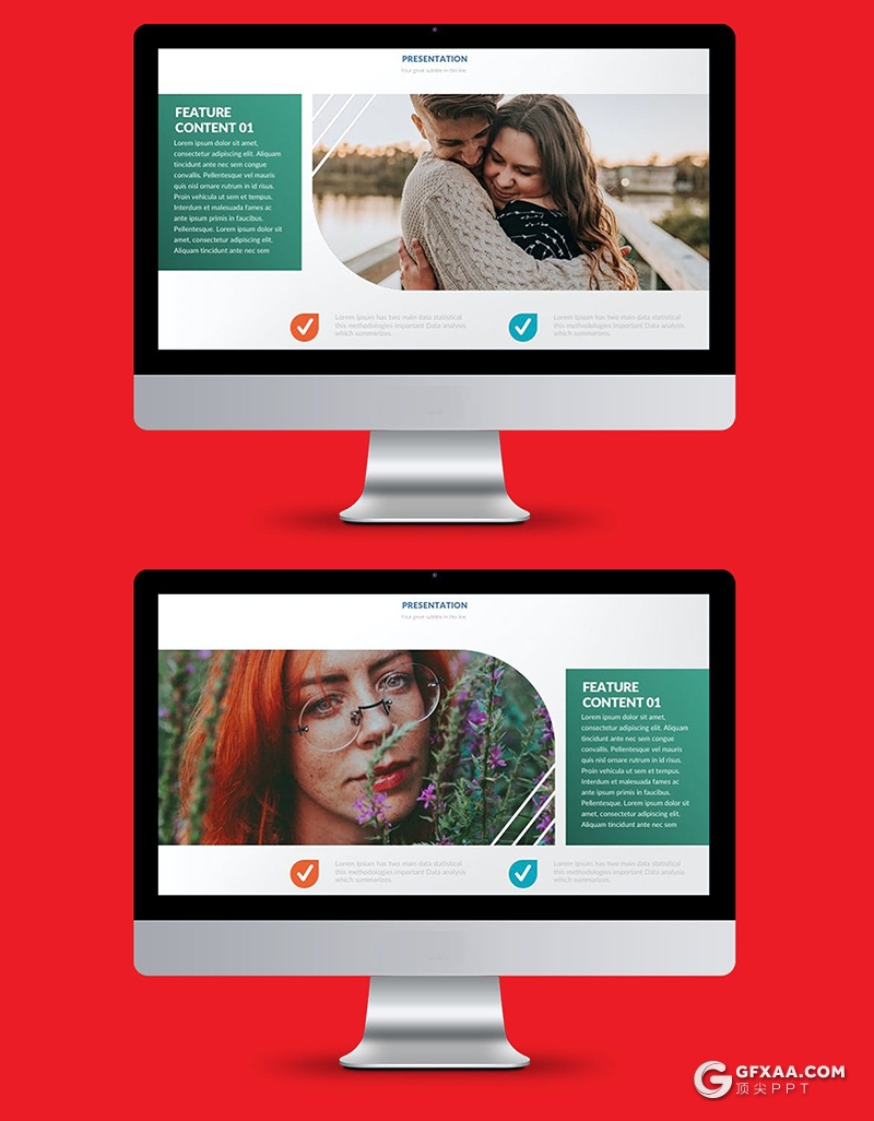 35页创意图形设计团队人员介绍多用途PPT模板 - 顶尖PPT