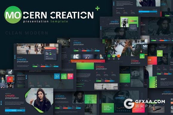 89页彩色漂亮国外项目展示业务合作工作规划数据分析多用途PPT模板 - 顶尖PPT