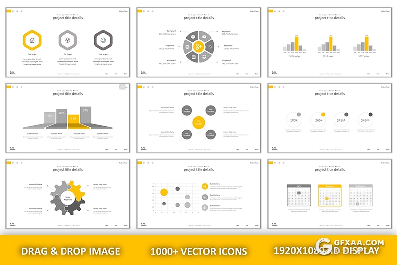 90页简约风格商务工作计划项目报告企业季度报告PPT模板 - 顶尖PPT