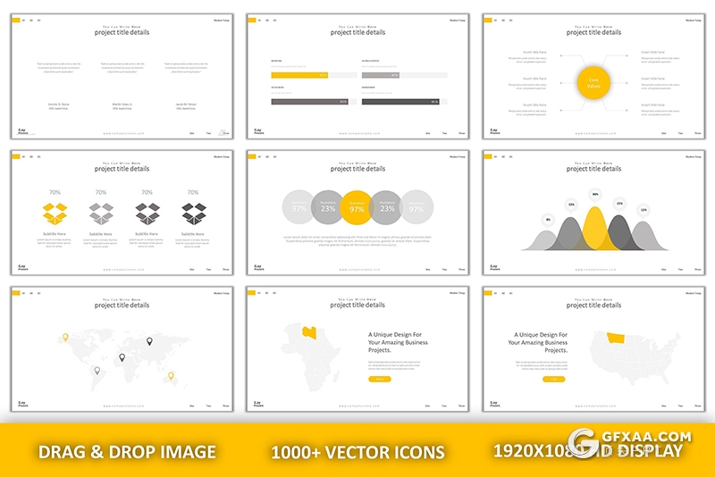 90页简约风格商务工作计划项目报告企业季度报告PPT模板 - 顶尖PPT