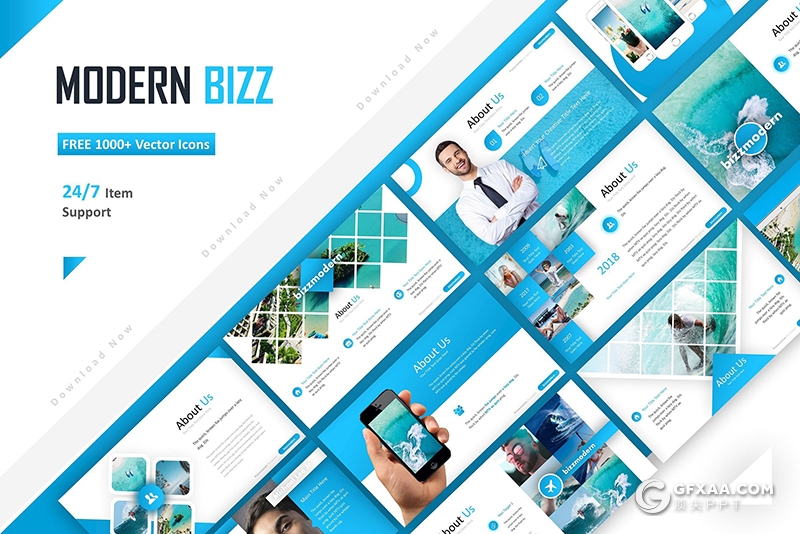 67页蓝色商务团队企业介绍项目规划产业布局介绍ppt模板 - 顶尖PPT