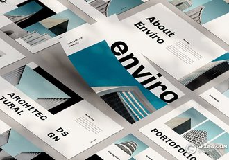 35页简约时尚风格大图片大标题设计ppt模板 - 顶尖PPT