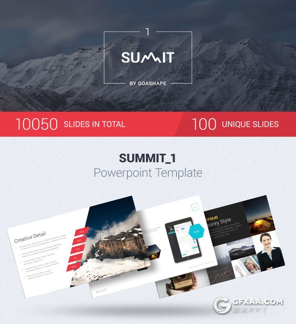 100页欧美高端商务风格ppt模板 - 顶尖PPT