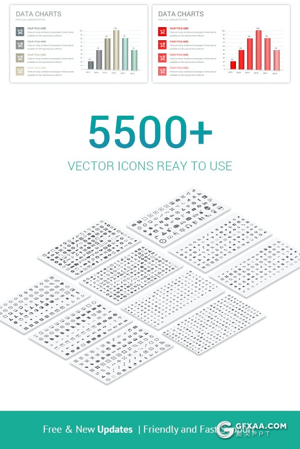 120页数据图表美化ppt模板智能excel数据图表柱形图条形图圆饼图折线数据图ppt模板 - 顶尖PPT