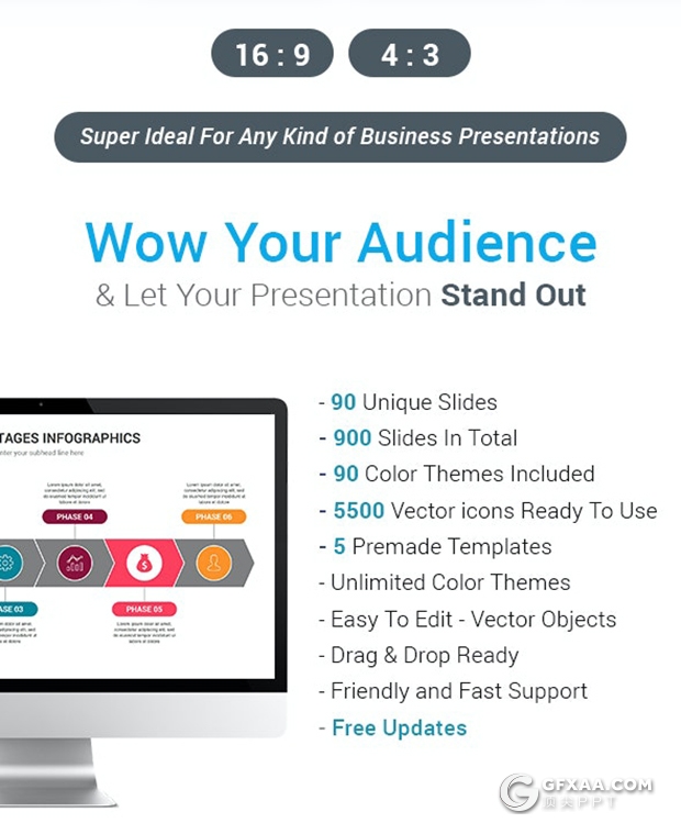 90页创意彩色ppt流程图过程图形重点信息图形ppt模板 - 顶尖PPT