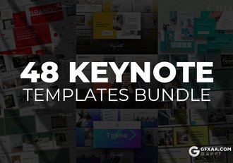 1440页企业介绍数据分析医学研究商务风格多种类型48套keynote模板合集 - 顶尖PPT