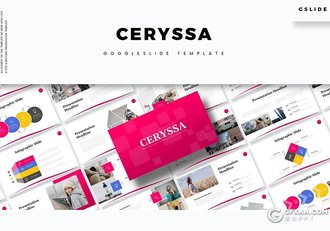 30页欧式简约风格摄影街拍数据分析Google slides模板5种主题配色 - 顶尖PPT