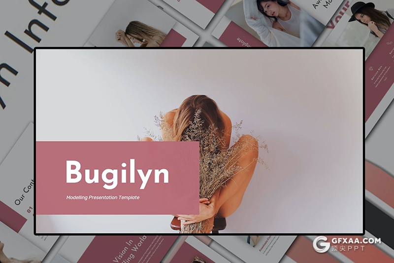 30页简约风格女性主题Google slides模板 - 顶尖PPT