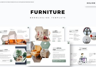 30页创意设计家具产品展示宣传Google slides模板 - 顶尖PPT