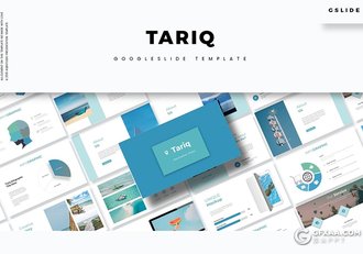 30页简约风格旅游项目展示宣传Google slides模板 - 顶尖PPT