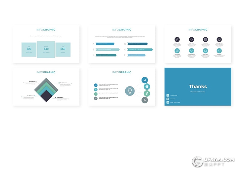 30页简约风格旅游项目展示宣传Google slides模板 - 顶尖PPT