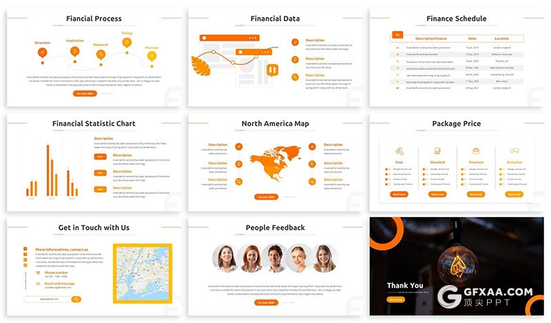 30页欧美企业团队介绍工作汇报总结通用PPT模板 - 顶尖PPT
