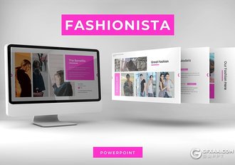 30页时尚服装秀服装行业调研分析PPT模板5种配色 - 顶尖PPT