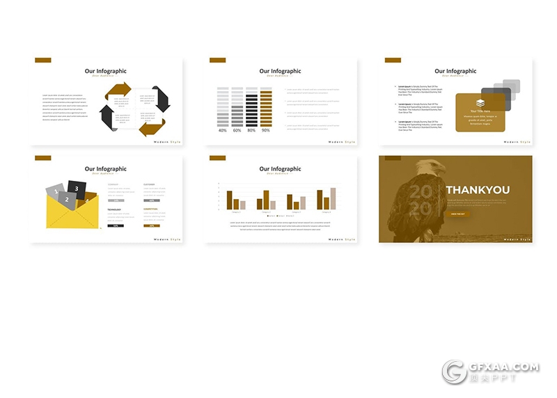 30页金雕老鹰图片展示禽类动物知识介绍PPT模板 - 顶尖PPT