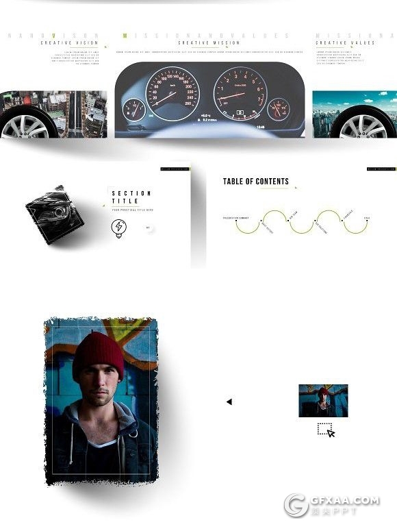 134页极简微立体企业介绍工作汇报项目展示PPT模板 - 顶尖PPT