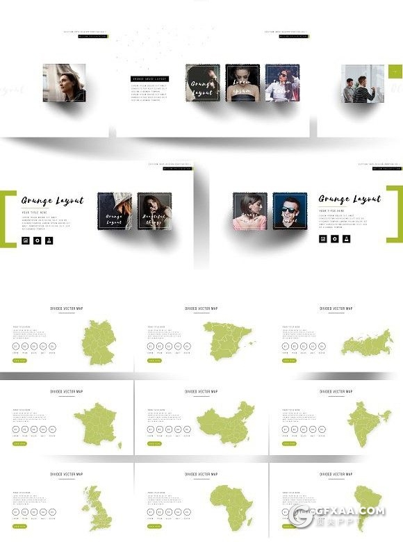 134页极简微立体企业介绍工作汇报项目展示PPT模板 - 顶尖PPT