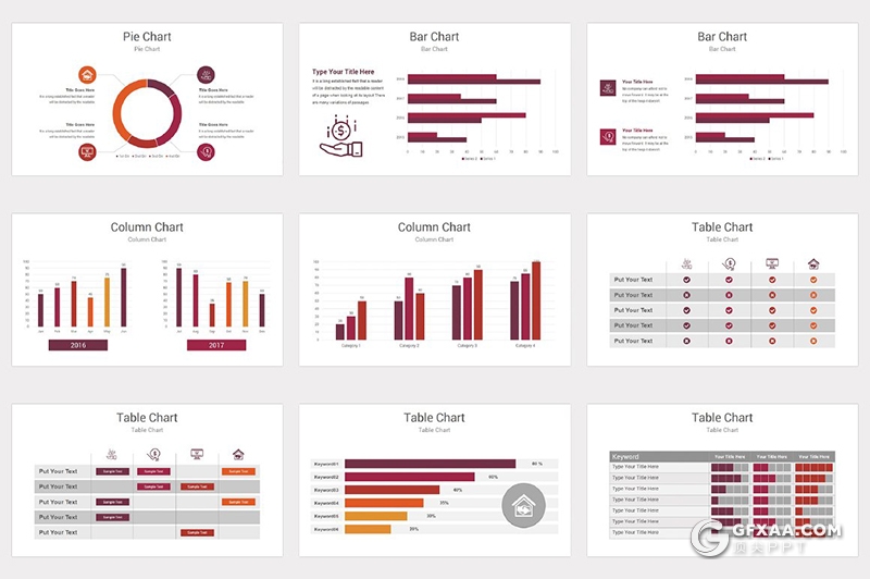 191页国外商务风格企业团队简介发展历程项目合作多用途PPT模板10种配色 - 顶尖PPT