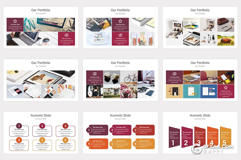 191页国外商务风格企业团队简介发展历程项目合作多用途PPT模板10种配色 - 顶尖PPT