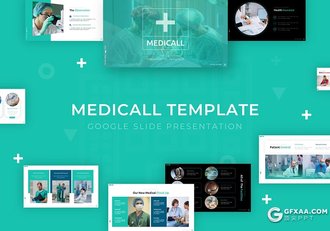 30页医院医疗行业医学研究主题Google slides模板5种配色 - 顶尖PPT