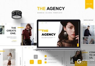 30页极简时尚女性服装市场调研分析Google slides模板5种配色 - 顶尖PPT