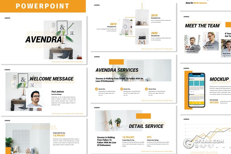 30页欧美商务业务合作项目展示公司简介PPT模板 - 顶尖PPT