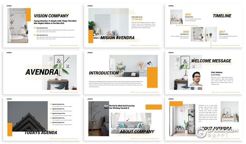 30页欧美商务业务合作项目展示公司简介PPT模板 - 顶尖PPT