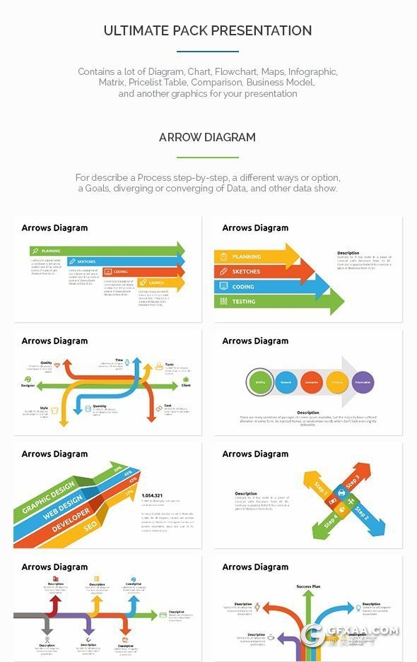 300页国外商务数据图表创意信息图形ppt模板超级ppt图形大合集 - 顶尖PPT
