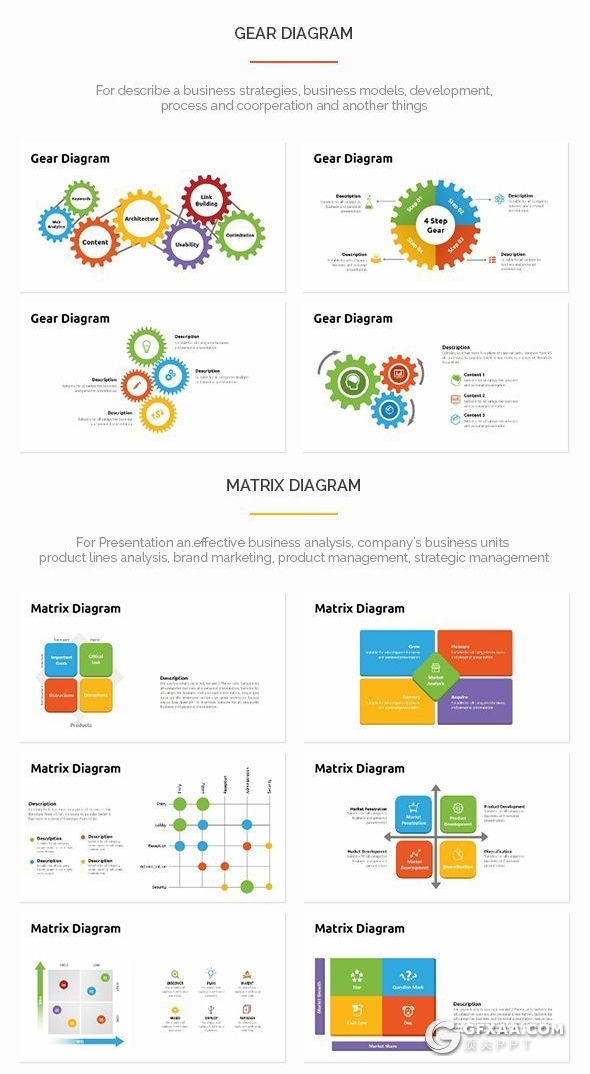 300页国外商务数据图表创意信息图形ppt模板超级ppt图形大合集 - 顶尖PPT