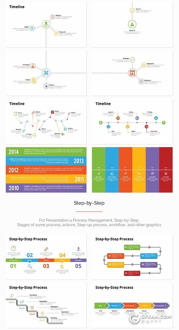 300页国外商务数据图表创意信息图形ppt模板超级ppt图形大合集 - 顶尖PPT