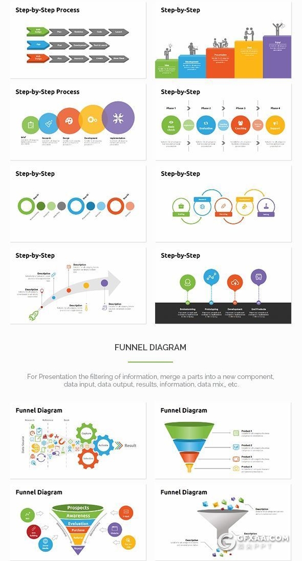 300页国外商务数据图表创意信息图形ppt模板超级ppt图形大合集 - 顶尖PPT