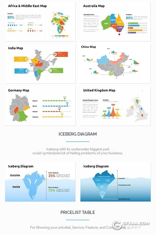 300页国外商务数据图表创意信息图形ppt模板超级ppt图形大合集 - 顶尖PPT