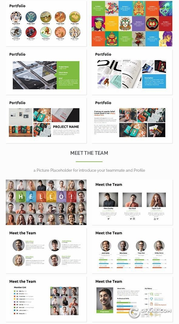 300页国外商务数据图表创意信息图形ppt模板超级ppt图形大合集 - 顶尖PPT