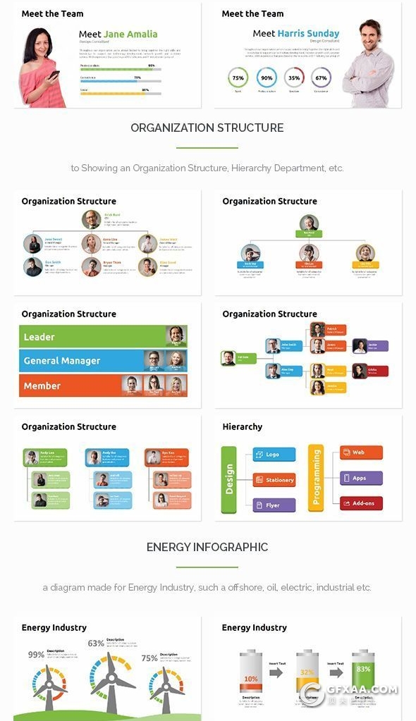 300页国外商务数据图表创意信息图形ppt模板超级ppt图形大合集 - 顶尖PPT