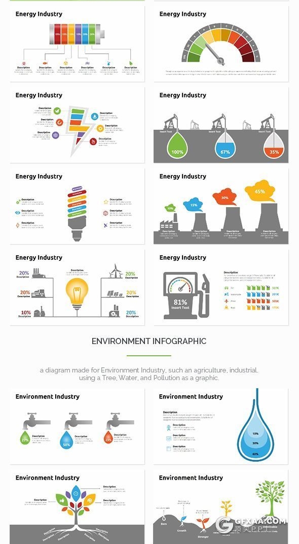 300页国外商务数据图表创意信息图形ppt模板超级ppt图形大合集 - 顶尖PPT