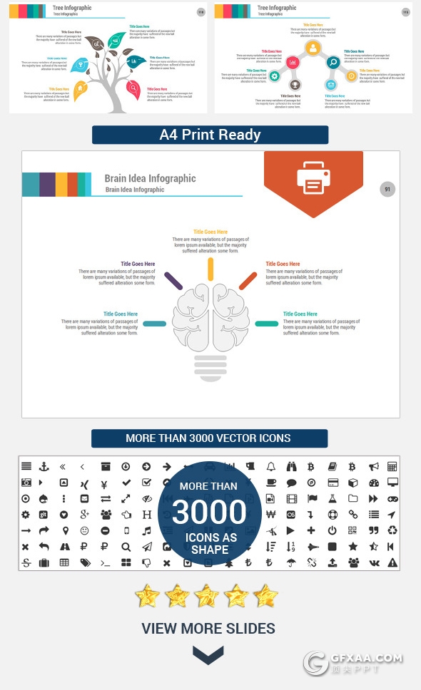 20种配色4种尺寸154页欧美商务数据图形企业介绍业务合作PPT模板 - 顶尖PPT
