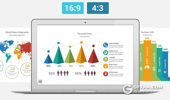 134页商务风格企业项目合作工作汇报项目报告PPT模板20种配色 - 顶尖PPT
